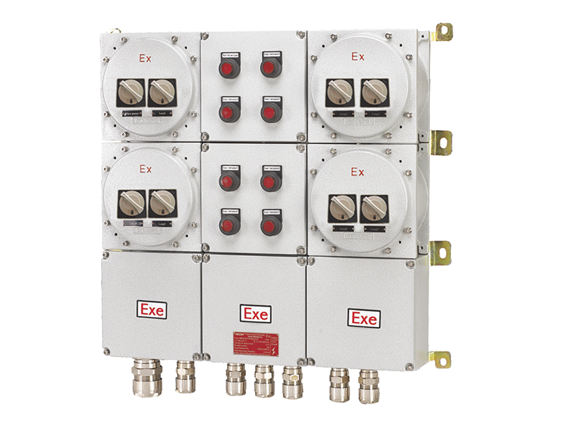 Box control distributiion panel explosion proof