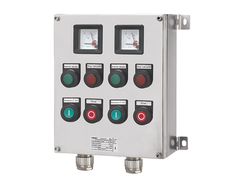 Box control panel station explosion proof